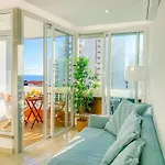 Apartamento Luxury 2 Min With Balcony, Ocean View, Wifi, Ac, Smarttv Portimão