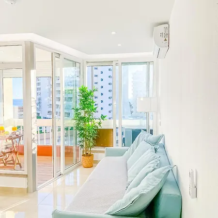 Appartement Luxury 2 Min With Balcony, Ocean View, Wifi, Ac, Smarttv *